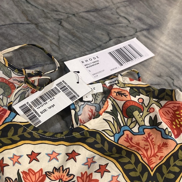 Rhode | Molly Dress in Mushroom Color | - Picture 8 of 15